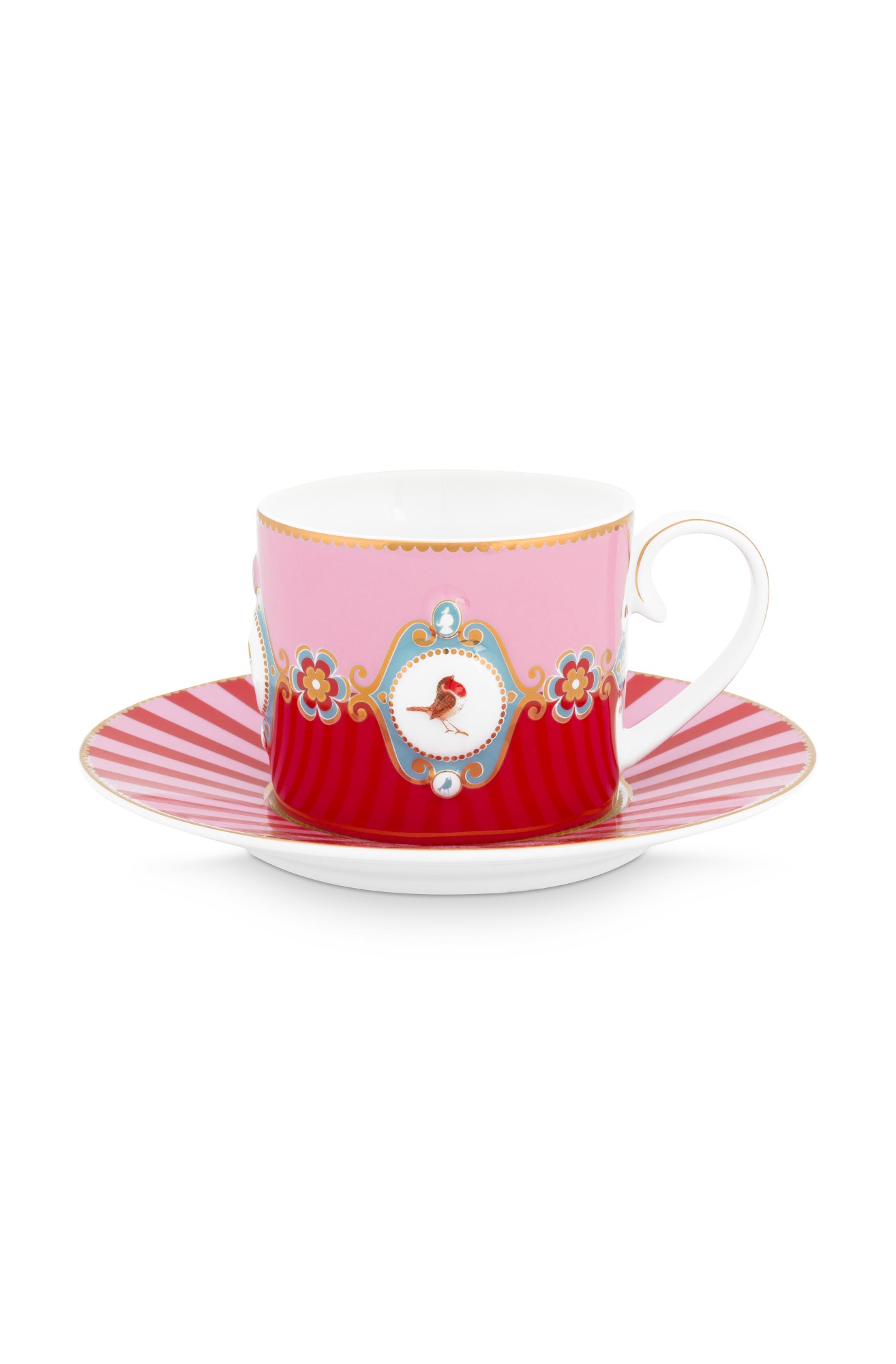 Pip Studio Love Birds Tasse mit Untertasse